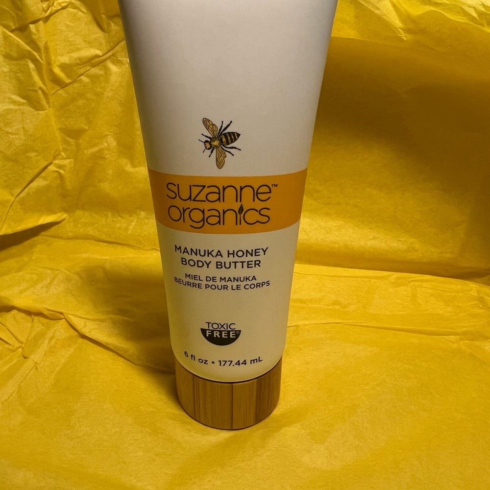 Suzanne Somers Manuka Honey Body Butter - White and Yellow